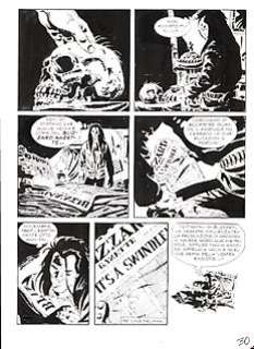 Giuseppe Barbati-Bruno Ramella - Magico Vento n. 15 - G.Barbati/B.Ramella 2x Tavola Originale "Blizzard" - Page volante - Exemplaire unique - (1998)