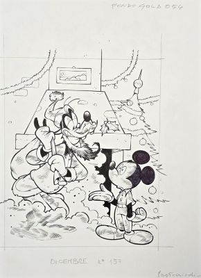 Copertina originale realizzata da Lorenzo Pastrovicchio per I Grandi Classici # 157 | Venere Comic Art