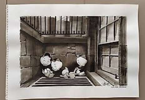 Sergio Garrido | Huey, Dewey and Louie Duck - "New York children" - Original Ink Artwork by Sergio Garrido - Exemplaire unique | Catawiki