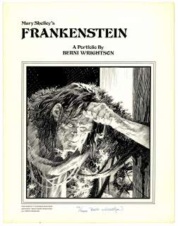 Wrightson - FRANKENSTEIN PORTFOLIO #2, 41/2000 (1978) | Russ Cochran