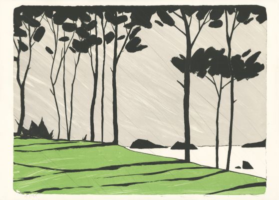 François Avril | 2018 - Bretagne - Vert | Huberty Breyne Gallery