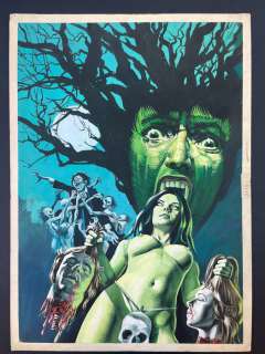 Studio Rosi | Vampirissimo - Il Teschio e la Rosa - Originale di copertina - Page volante - Exemplaire unique - (1974) | Catawiki