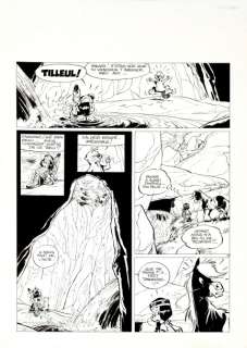 Derib (Claude de Ribeaupierre Dit) | Derib YAKARI CHEZ LES CASTORS. Encre de Chine pour la… | Coutau Bégarie