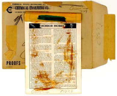 HORROR HOBBY, CRIME SuspenStories #27, Last Issue, 2 Pc., SP (1955) | Russ Cochran