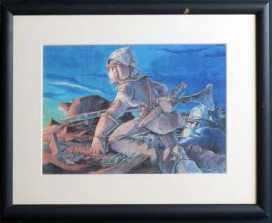 Hayao Miyazaki Color Reproduction Illustration " Nausicaa of the Valley of the Wind" | Mandarake (Big Web)