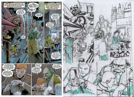 Pacheco, Carlos - Arrowsmith - - Original drawing - Arrowsmith 2 #1 page 13 sketch - (2022)