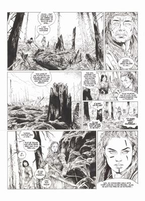 Christophe Bec | Thorgal, 2025 - La déesse d’ambre | Huberty Breyne Gallery