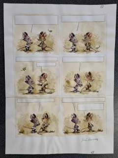 Hausman, René | Hausman, René - Planche originale couleur (p.42) - Chlorophylle - (2016) | Catawiki