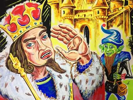 Antoon Herckenrath | Herckenrath, Antoon - Originele ingeschilderde tekening - verschenen in Zonneland - (1963) | Catawiki