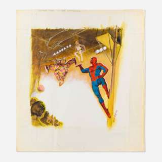 Earl Norem, The Amazing Spider-Man: The Big Top Mystery Story Page 28 Original Art (Marvel Books, 1986) | Landry Pop Auctions