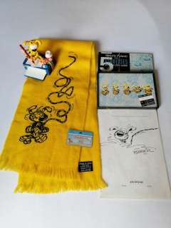 Franquin / Jidéhem / Batem - 5 Items | Marsupilami - Diverse curiosa Marsupilami + originele tekening Fournier | Catawiki