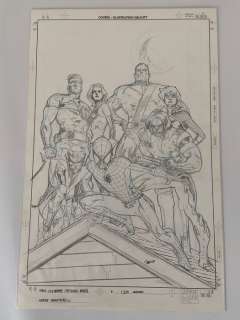 Immonnen Stuart - Ultimate Spider-Man #120 - Cover du numéro 120 avec Spiderman ET les X-men!!!! Sublime!