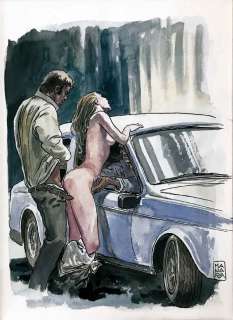 MILO MANARA  -  Illustrazione erotica | Little Nemo