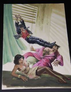 Aidans, Édouard | Aidans, Édouard - Dessin original couleur - Jaquette vidéo - (1985) | Catawiki