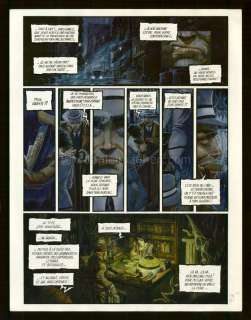 Olivier Ledroit - Planche originale n°22 - Papillon obsidienne - Xoco