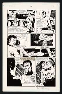 Original Art from Star Trek #78 (1995) Pages 11-13 Pencils by Rachel Forbes-Seese (as Rachel Ketchum), Inks by Mark Heike | mycomicshop.com