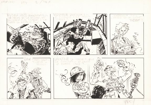 Marc Hardy | La patrouille des Libellules, 1987 - Défaite éclair, Tome 2 | Huberty Breyne Gallery