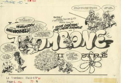 André Franquin (1924-1997) | Trombone illustré | Christie’s
