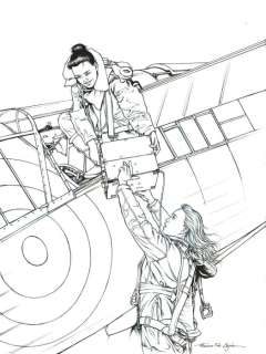 Du Caju, Thomas | Du Caju, Thomas - Original drawing - Cover collectors edition - Saboteuses T1 - Naald - (2022) | Catawiki