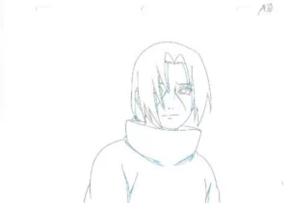 Kishimoto Masashi - Naruto | Doga (douga) – Itachi Uchiwa – Naruto Shippuden – 2338 | La Galerie de la Bande Dessinée