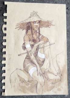 Buchet, Philippe | Original drawing in watercolour | Catawiki