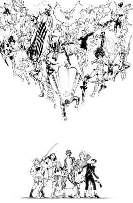Nicola Scott | Issue 6 - Cheetah and Cheshire Rob the Justice League | Nicola Scott