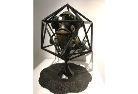 MEDLEY - BRIGAUD-Alchimiste - bronze -5/8 -31x24x24-