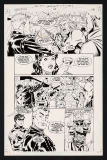 Original Art from Green Arrow #101 (1995) Page 8 Pencils by Rodolfo Damaggio, Inks by Robert Campanella | mycomicshop.com