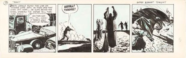 Milton Caniff - Terry & the Pirates, daily strip du 11 octobre 1939