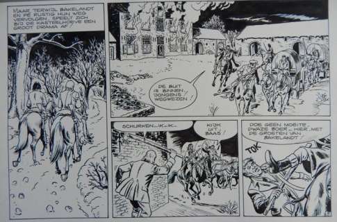 Leemans, Hec | Original half page  - Bakelandt 53  - Het Komplot  - (1991) | Catawiki