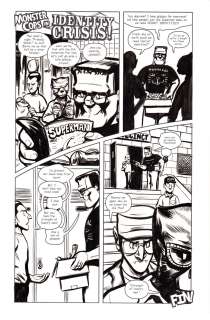 Chip Zdarsky - Monster Cops in "Identity Crisis"