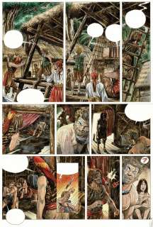 Cassini - Lot 249 - Bouffe-Doublon, A malin, malin et demi, planche originale en couleurs directes.