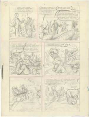 Norman Maurer | The Three Stooges, Histoire 1, "Gold In Them Thar Teeth", planche 10 | Galerie 9ème Art