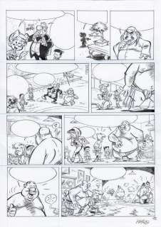 Krings | Krings - Planche originale - La Ribambelle T8 - La Ribambelle au Japon - (2012) | Catawiki