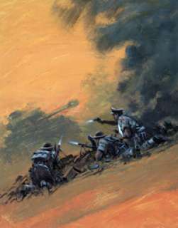 Graham Coton | Battle Picture Library cover #434 ’Ghost Panzers’ (SIGNED) | Illustration Art Gallery