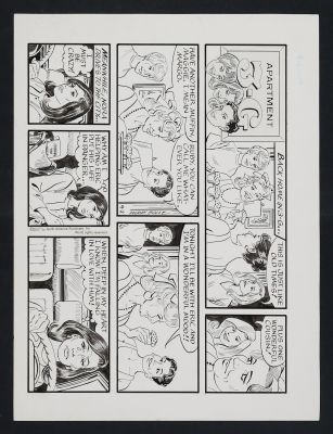 Original Art for the Apartment 3-G Comic Strip (5/30/04 & 9/2/07) by Frank Bolle | mycomicshop.com