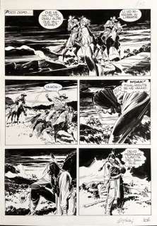 Giovanni Ticci | Giovanni Ticci - tavola originale Tex n. 521 | Catawiki