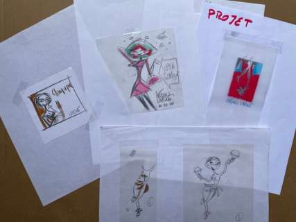 Lapone, Antonio | Lapone, Antonio - 7x Dessin original | Catawiki