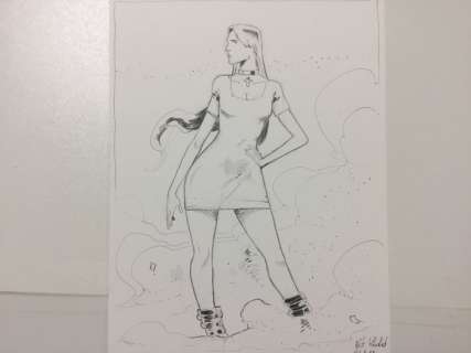 Khaled | Khaled, Afif - Dessin original - Hit the road | Catawiki