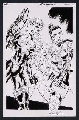 Ron Williams | Original Art from Notti and Nyce Unidentified Issue (2020) Page 16 | mycomicshop.com