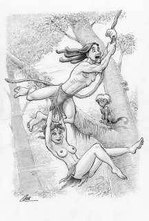 Cera | Cera - Original drawing - Tarzan - EO | Catawiki