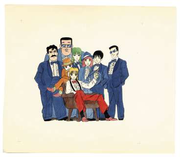 Hand-Drawn Color Hanken Illustration "Stop ! Hibari-Kun" | Mandarake (Big Web)