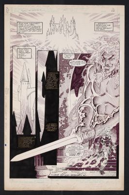 Pat Broderick | Original Art from Lords of the Ultra Realm #1 (1986) Page 16 Pencils and Inks | mycomicshop.com