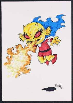 Franco | Demon Sketch | mycomicshop.com