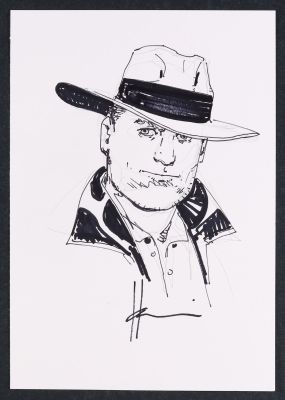 Howard Chaykin | Indiana Jones Sketch by Howard Chaykin | mycomicshop.com