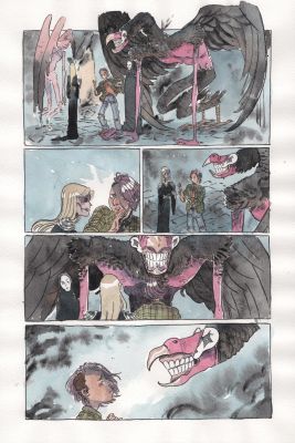 Morgan Beem | Author Immortal # 5 Page 09 | The Artist Bullpen