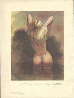 Frazetta- Nude Print-(1978) | Russ Cochran