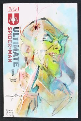 Stuart Sayger | Ultimate Spider-Man #1T (2024) Sketch Cover | mycomicshop.com (Buy It Now)