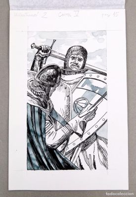 CARLES PRUNÉS - ILUSTRACIÓN PARA PORTADA DE CURIAL I GÜELFA - 1993 | todocoleccion (Buy It Now)