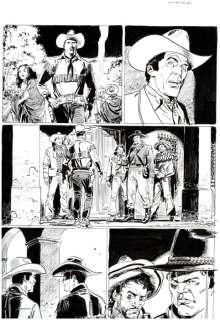 Bruno Brindisi - | Bruno Brindisi - 2x Tavola Originale - Tex Willer n. 41 "i guerriglieri di Juan Cortina" - (2022) | Catawiki